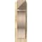 Ekena Millwork Funston Arts & Crafts Rough Sawn Outlooker, Douglas Fir, 6"W x 12"D x 20"H OUT06X12X20FST03RDF - alternate 3
